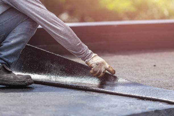 Professional Waterproofing technician working in Fanwood, NJ
